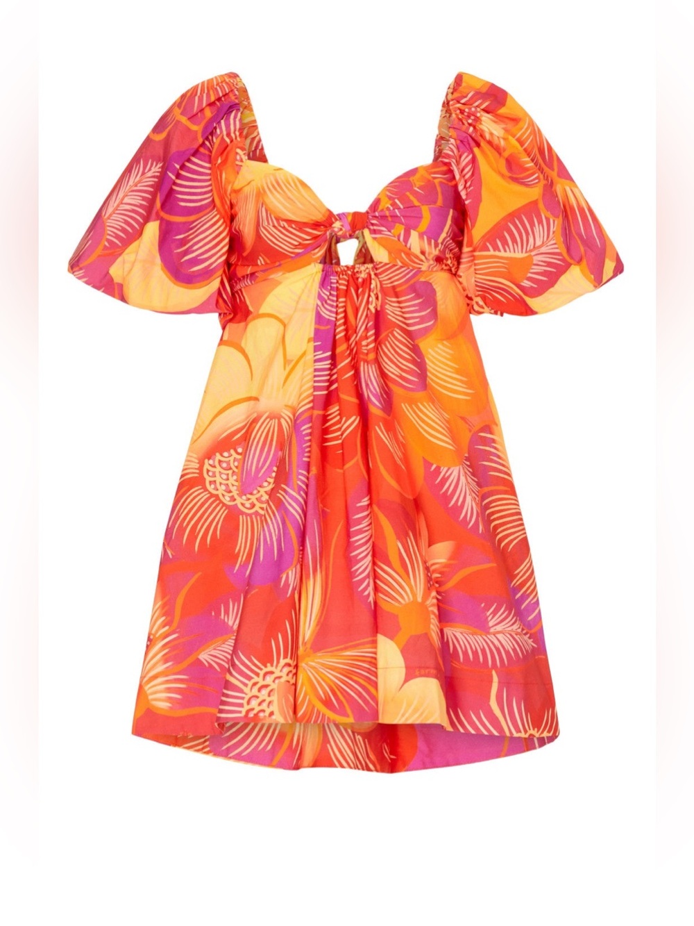 Farm Rio Summer Garden Mini Dress - Picture 3 of 5